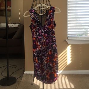 ASOS Printed bodycon dress