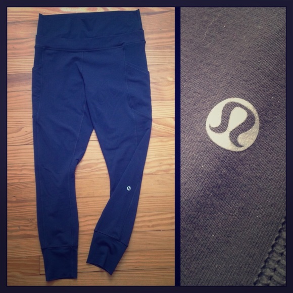Lululemon en route crop size 8