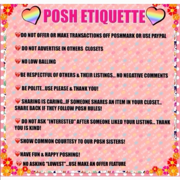 Poshmark Guidelines - Picture 3 of 3