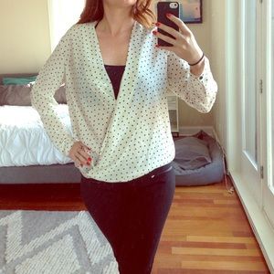 NWT Club Monaco silk top
