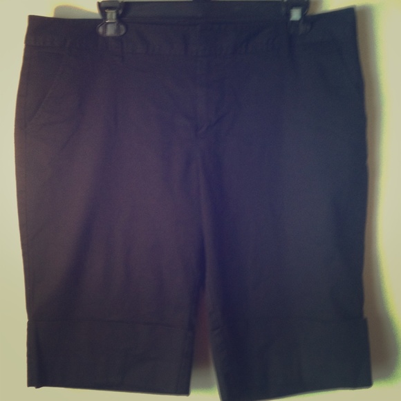 Black Bermuda shorts!!