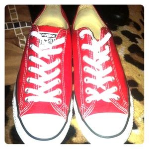Red converse