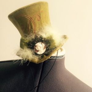 Green tinkerbell top hat