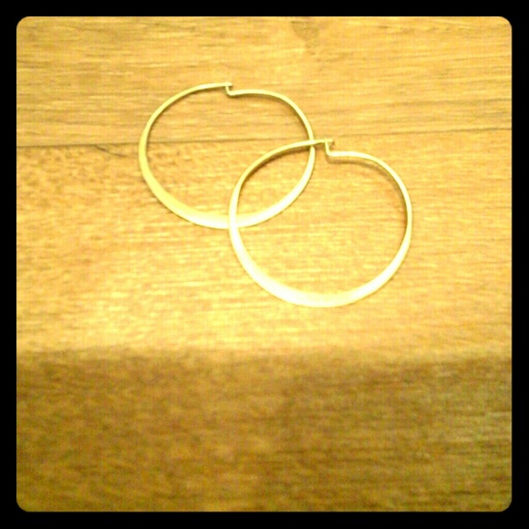 Banana Republic Gold Hoop Earrings