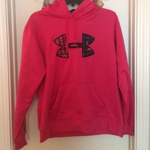 Pink Under Armour Sweatshirt