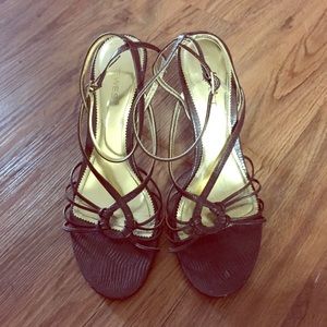 Nine West Brown Heels