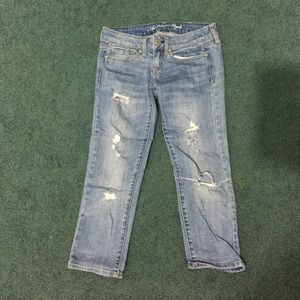 American eagle jean capris
