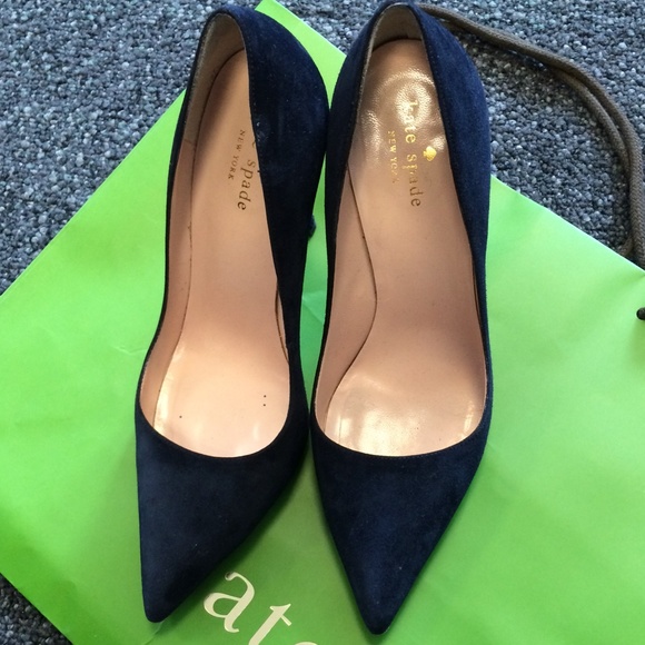 kate spade licorice heels