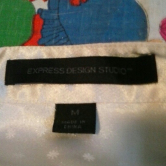 Polyester shirt with tie straps - Picture 2 of 3