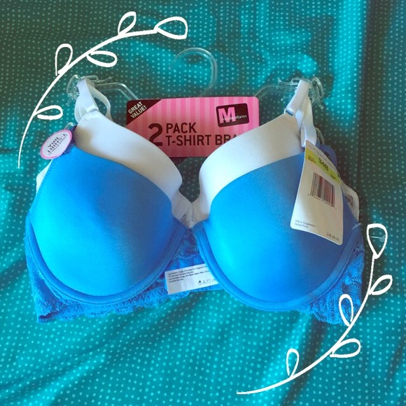 34B Maidenform 2 Pack T-Shirt Bra