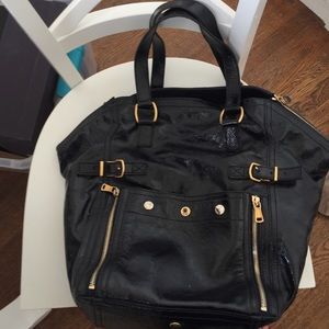 YSL downtown bag navy