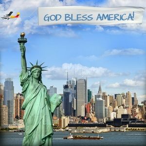 God Bless America.