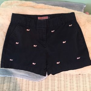 Vinyard Vines Whale Embroidered Shorts