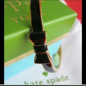 Kate Spade Black Bow Bangle