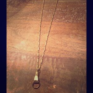 John Wind Gold Hand Necklace