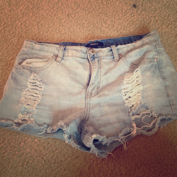 Jean shorts