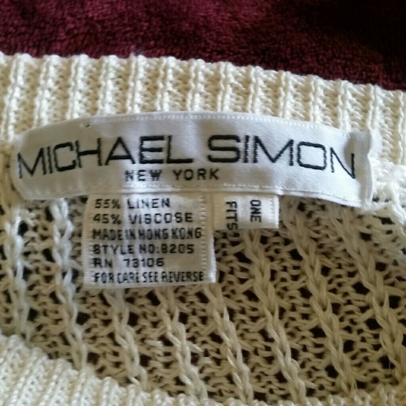 Linen/viscose crop sweater - Picture 2 of 4