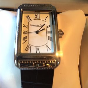Brand new in box Coldwater Creek leather watch