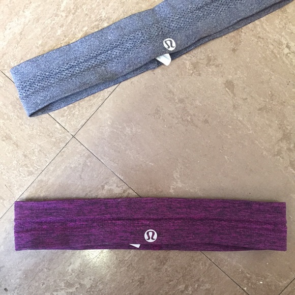BUNDLE two lululemon headbands