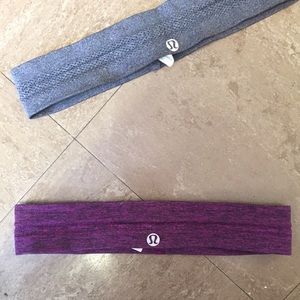 BUNDLE two lululemon headbands