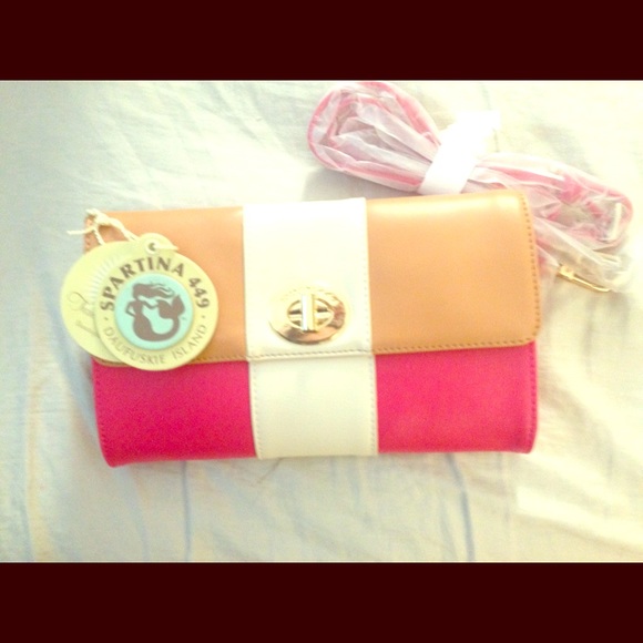 Spartina purse(cross body) w/ strap!