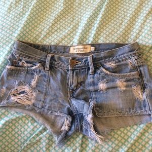 Abercrombie and Fitch jean shorts