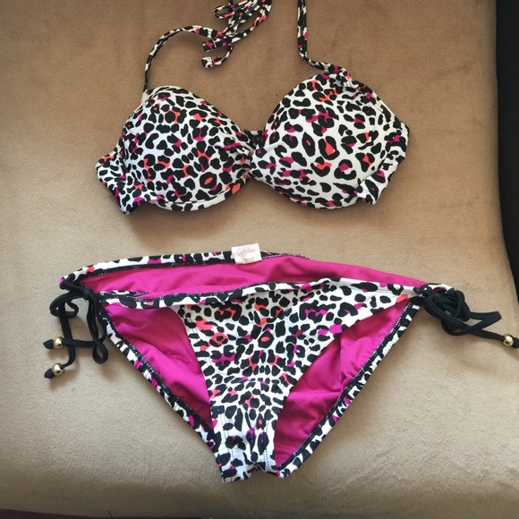 Leopard bikini set