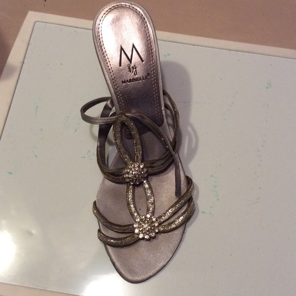 Silver heels