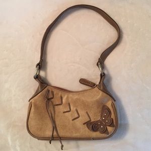 Faux leather mini handbag!