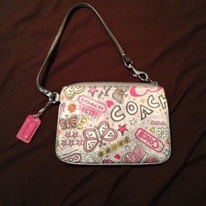 Coach Poppy wristlet