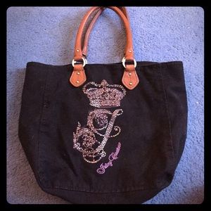 Black juicy couture tote
