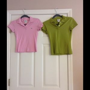 Lacoste shirts