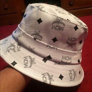 MCM leather Bucket Hat