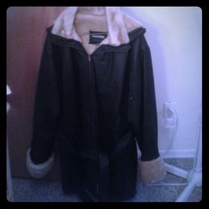 Genuine Leather Coat.