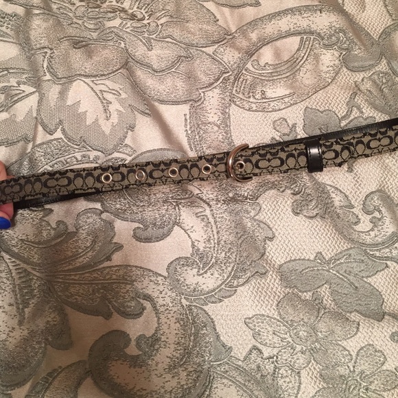 100% authentic coach belt
