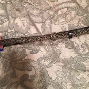 100% authentic coach belt