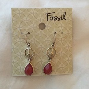 Fossil earrings