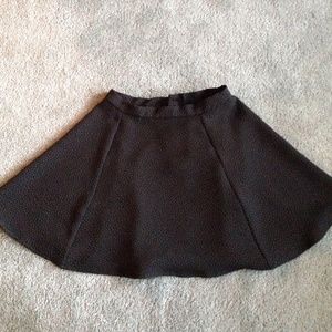 H&M divided textured skirt