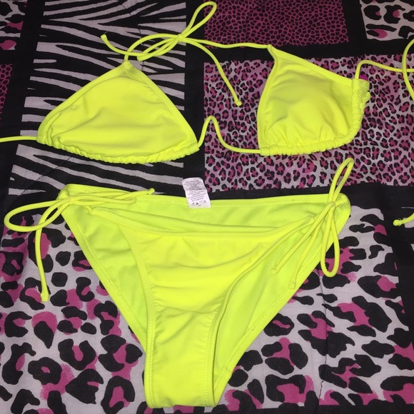 2 piece bathing suit.