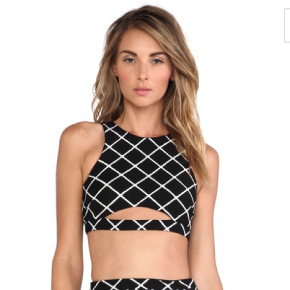 Bowie crop top