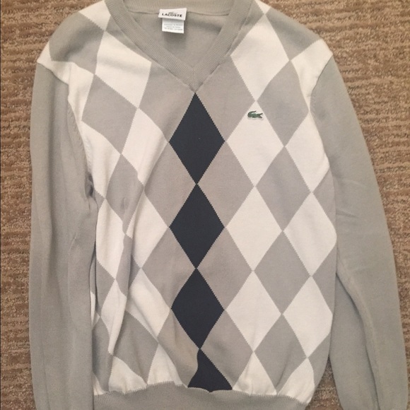Lacoste Men's Argyle Sweater
