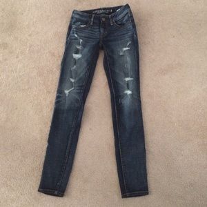 American Eagle Destroyed Jeans