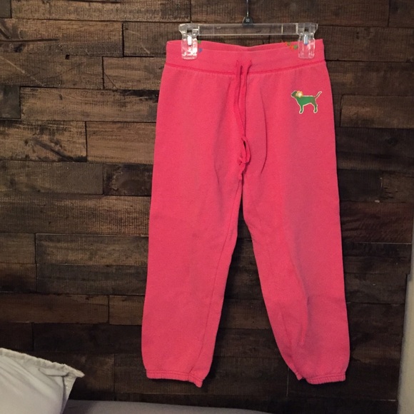 Victoria secret crop sweat pants
