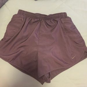 Grey nike dri fit shorts