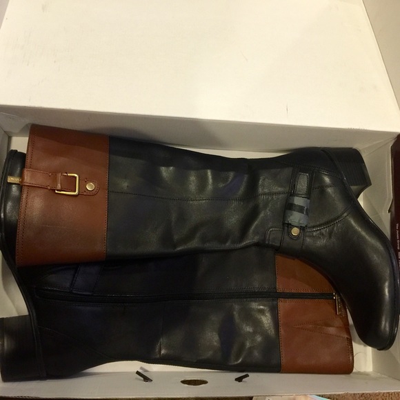 Bandolino Shoes - Bandolino Two Tone Riding Boot