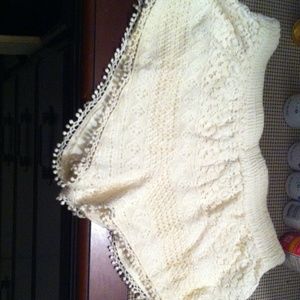 Lace shorts