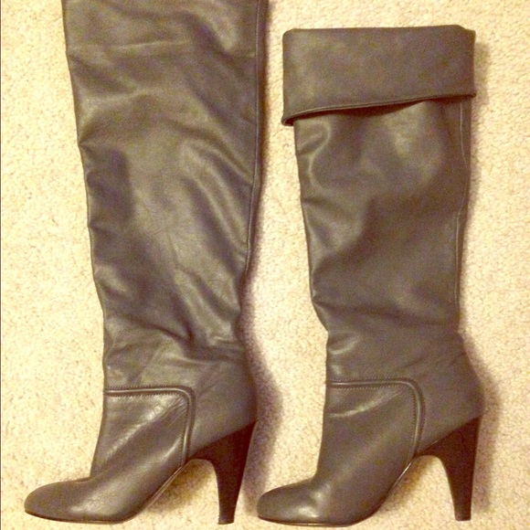 Victoria's Secret Knee High Rollover Boots