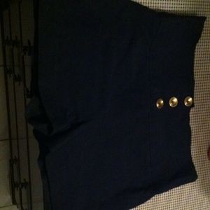 High waisted shorts