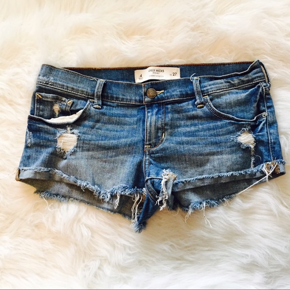 Abercrombie jean shorts