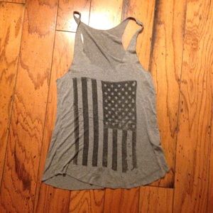 Brandy Melville American Flag tank